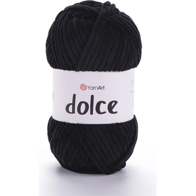 Yarn Art příze Dolce 742 černá