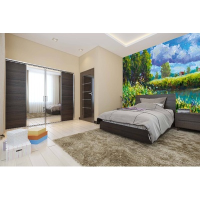 DIMEX ART Самозалепваща се флизелинова фототапета картина - висока трева 375 x 250 см