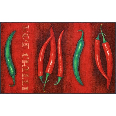 wash+dry Interiérová rohožka Hot Chilli 75 x 120 cm