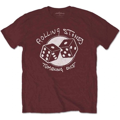 The Rolling Stones Tumbling Dice Maroon Red L Риза (<![CDATA[RSTS147MM03]]>)
