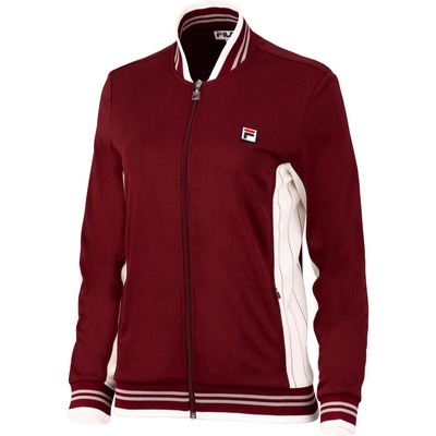 Fila Jacket Romy Cabernet White Alyssum