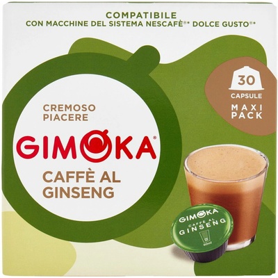 Gimoka ženšenová káva kapsule dolce gusto 30 ks