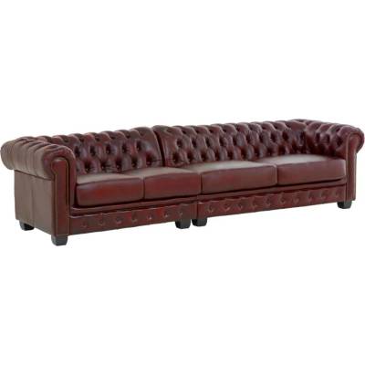 SOB Nábytek Chesterfield 5místná pravá kůže F0A00000908W