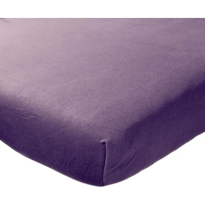 Tibex prostěradlo jersey Deluxe fialové 90-100x200-220