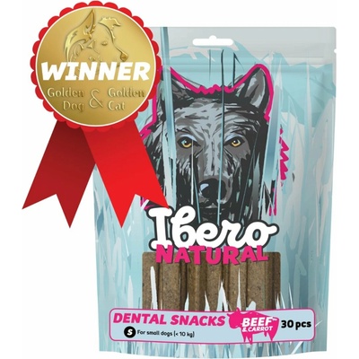 Ibero Dental Snacks Hovězí Mrkev S 200 g