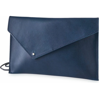 kožená listová kabelka imago černá