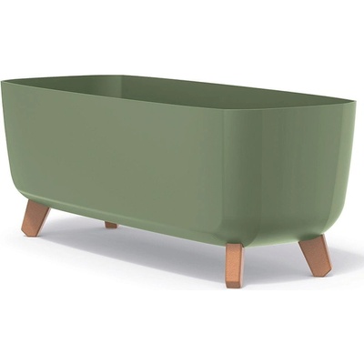nabbi plastový Kvetináč na nožičkách DGCL600 58 cm zelená