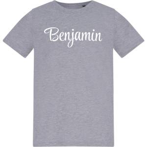 AWD Детска тениска AWD Unisex Kids Cotton Short Sleeve T-Shirt - Heather Grey