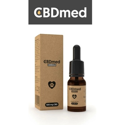 CBDmed CBD olej pro zvířata 5% 500 mg 10 ml