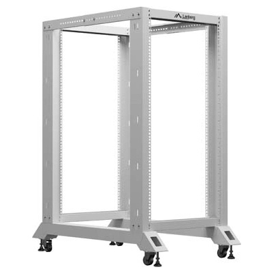 Lanberg Комуникационен шкаф, Lanberg open rack 19" 22U 600x1000, grey (OR01-6022-S)