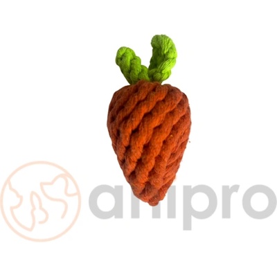 Anipro Play - Въжена играчка за кучета под формата на ягода, 8 см. 45 гр