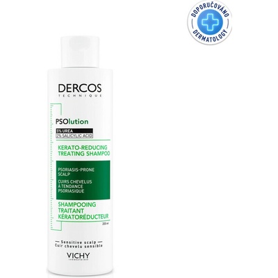 Vichy Dercos PSOlution šampon pro pokožku hlavy se sklonem k lupénce 200 ml