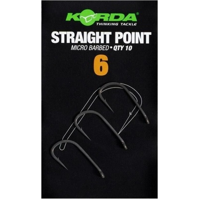 Korda Háčky Straight Point Barbed 10 ks vel.6