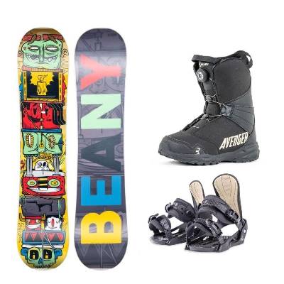 Beany Coco dětský snowboard + Beany Junior vázání + Beany Avenger BS boty - 120 cm + XS - EU 32-35