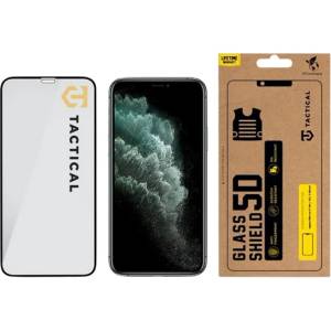Tactical iPhone 11 Pro / XS 5.8 / X 5.8 TACTICAL GLASS SHIELD 5D екранен протектор стъкло 5D, 9H, ЧЕРНО 2452038 (2452038)