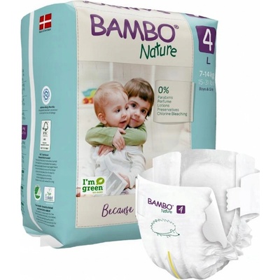 Bambo Nature 4 bag 7- 14 kg 24 ks