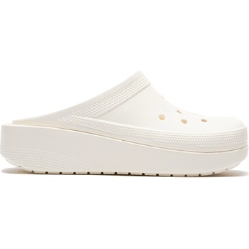 Crocs Чехли Crocs Women's Classic Blunt Toe Clogs - Chalk