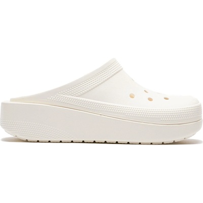 Crocs Чехли Crocs Women's Classic Blunt Toe Clogs - Chalk