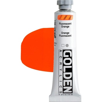 Golden Artist Colors Heavy Body АКРИЛНА боя Fluorescent Orange 59 ml 1 бр (0004630-2)