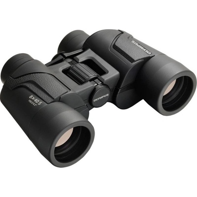 Olympus 8x40S - бинокъл, Porro призми, 40 мм, широкоъгълен, черен