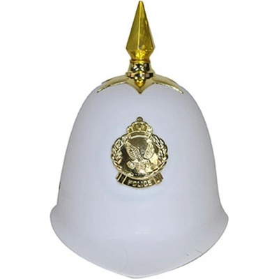 Policejní helma bílá