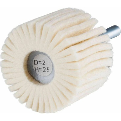 Rhodius 305379 | Leštiaci filcový vejár 40x30x6 mm, tvrdosť D2/H25, FLP