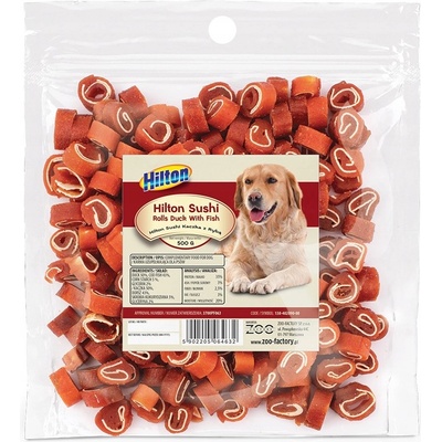 Hilton Maškrty Sushi kačica s rybou 500 g