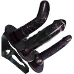 Orion Комплект пенис колани "strap black" 3 бр. сменяеми