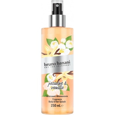 Bruno Banani Sunset Blossom Jasmine & Vanilla tělový sprej na tělo a vlasy 250 ml