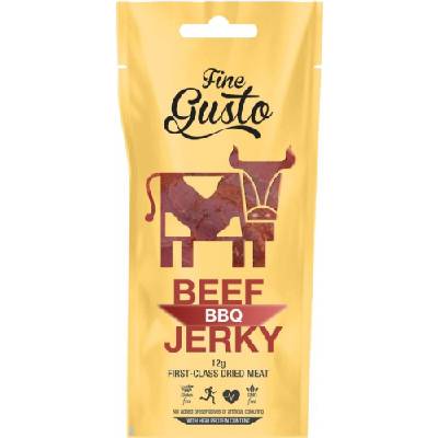 Fine Gusto Hovězí jerky BBQ 12 g