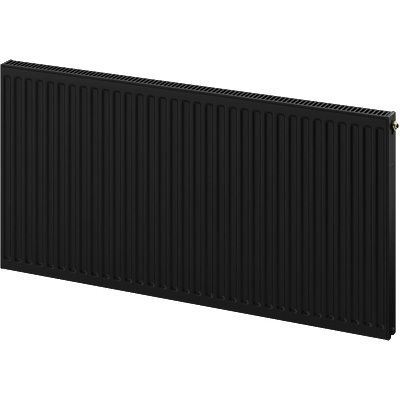 Mexen CV11 панелен радиатор 600 x 3000 мм, долно свързване, 2800 W, черен - W611-060-300-70 (W611-060-300-70)