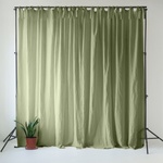 Linen Tales Светлозелено ленено перде 140x250 cm Sage - Linen Tales (LT-CURTNTIE-140x250-SA)