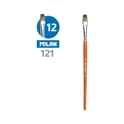 Štetec plochý MILAN č. 12 - 121