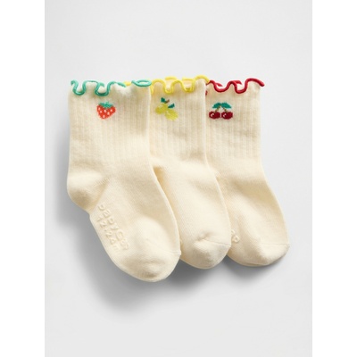 GAP Бебешки чорапи, 3 чифта GAP GAP | Bezhov | Момичешки | 12-24 месеца