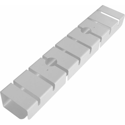 ZLKL Kovový káblový organizér 440 mm biely 1Ka0036