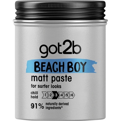 Schwarzkopf & Henkel, Germany Паста за коса GOT2B 100 мл. Beach Boy