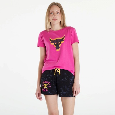 Under Armour Project Rock W Underground Core T Astro Pink/ Black