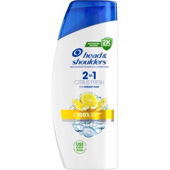 Head & Shoulders Citrus Fresh 2v1 šampon proti lupům pro mastné vlasy 625 ml