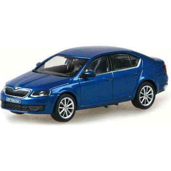 Abrex Škoda Octavia III 2012 Race Metalíza Modrá 1:43