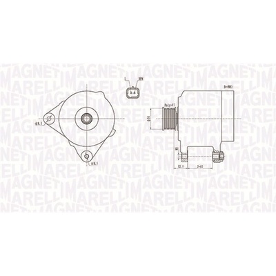 generátor MAGNETI MARELLI 063731768010