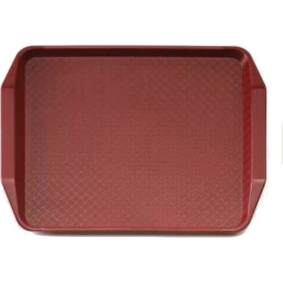 Cambro Fast Food podnos 30x43 cm bordó