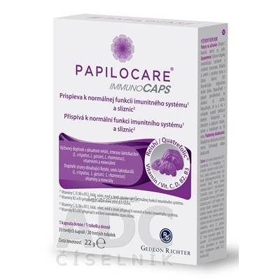 PAPILOCARE Immunocaps cps 1x30 ks