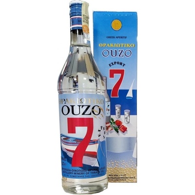 Ouzo 40% 1 l (holá láhev)