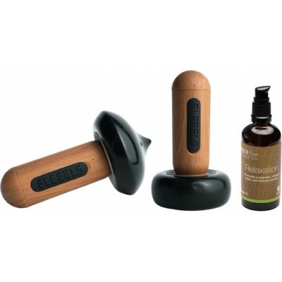 ELEEELS S2 Hot Stone Massage Wand Collection súprava masážnych pomôcok 5 ks