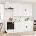 vidaXL Кухненски единица PORTO 8 pcs Бял гланц Инженерна дървесина (3438167)