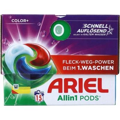 Ariel 3v1 gélové kapsule na pranie Color 15 PD