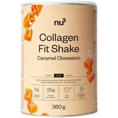 nu3 Collagen Fit Shake - Caramel Obsession