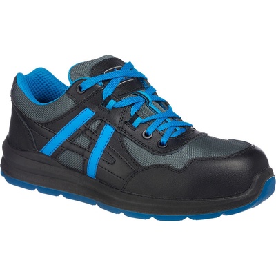 Portwest Compositelite Mersey S1P obuv čierna/modrá