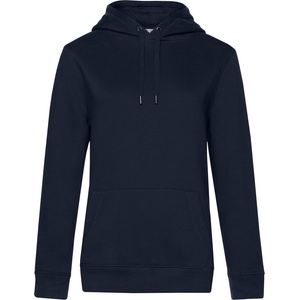 B&C Collection B&C QUEEN HOODED_° / Дамски суичър с качулка - тъмносин L (01W02Qu3403)