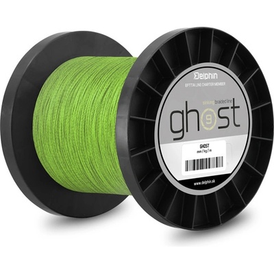 Delphin Šnúra Ghost 8+1 Zelená 2000m 0,33mm 18,1kg